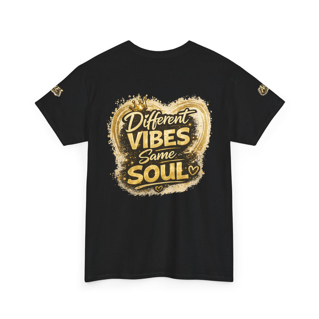 Better Together Couples Tee — "Different Vibes, Same Soul" Graphic T-Shirt