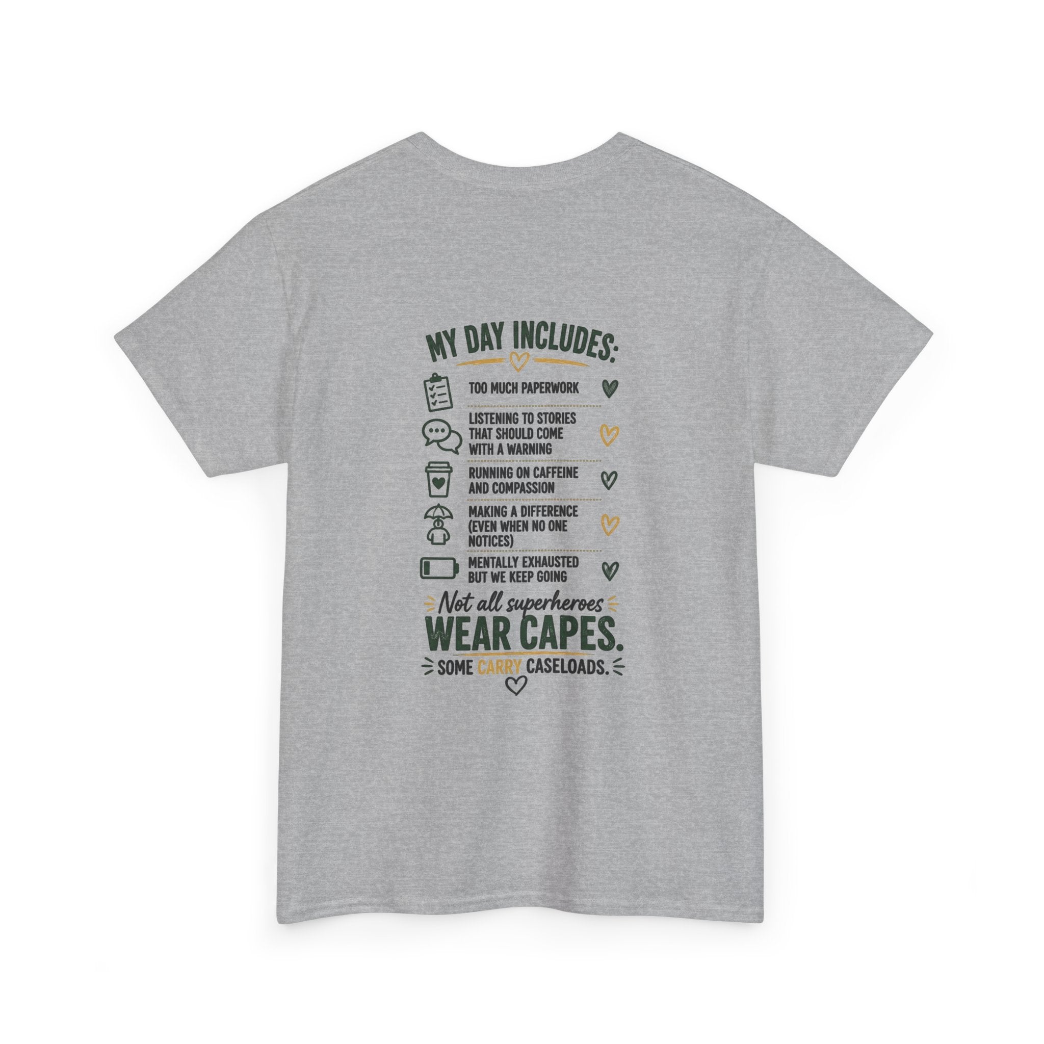 Social Worker T-Shirt — “Social Worker Because Problem Solver Isn’t an Official Job Title” Graphic Tee
