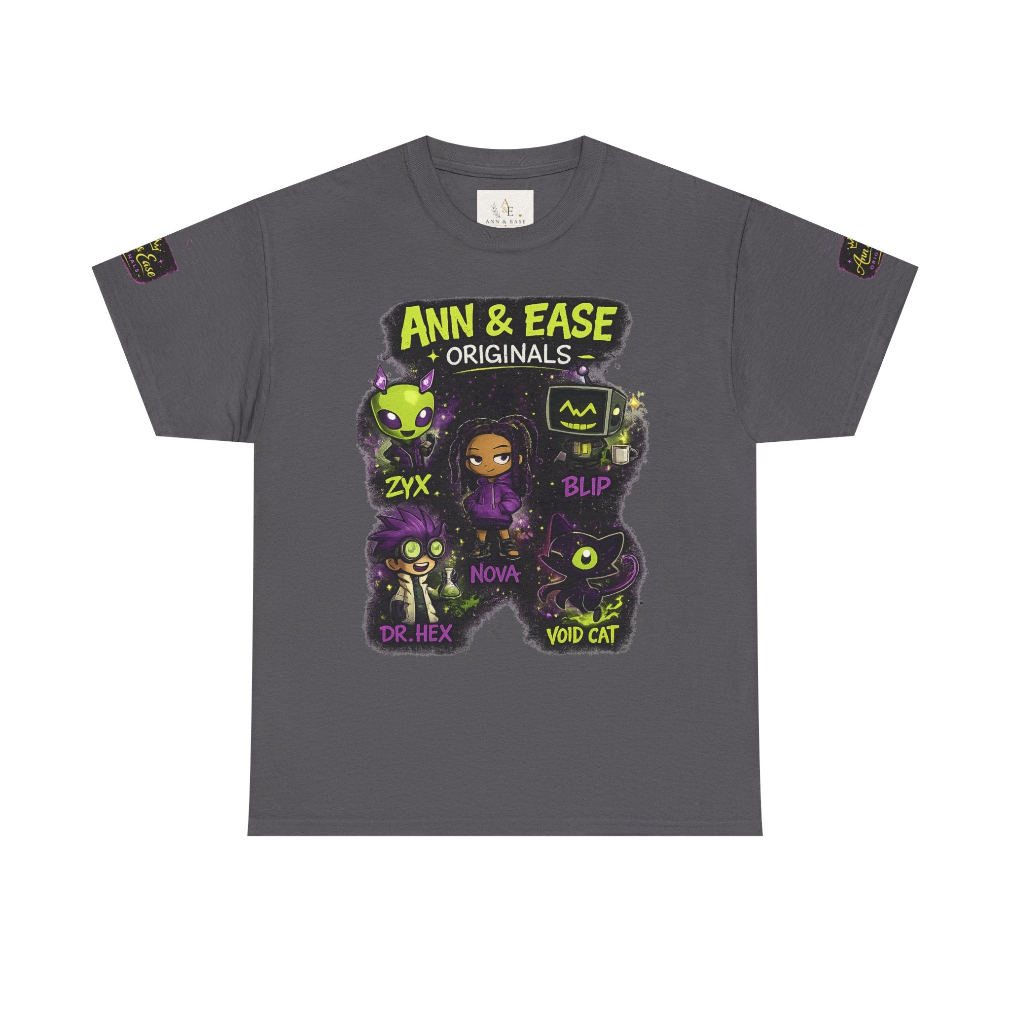 Glitch Squad Tee — "We Don't Fit In" Graphic T-Shirt