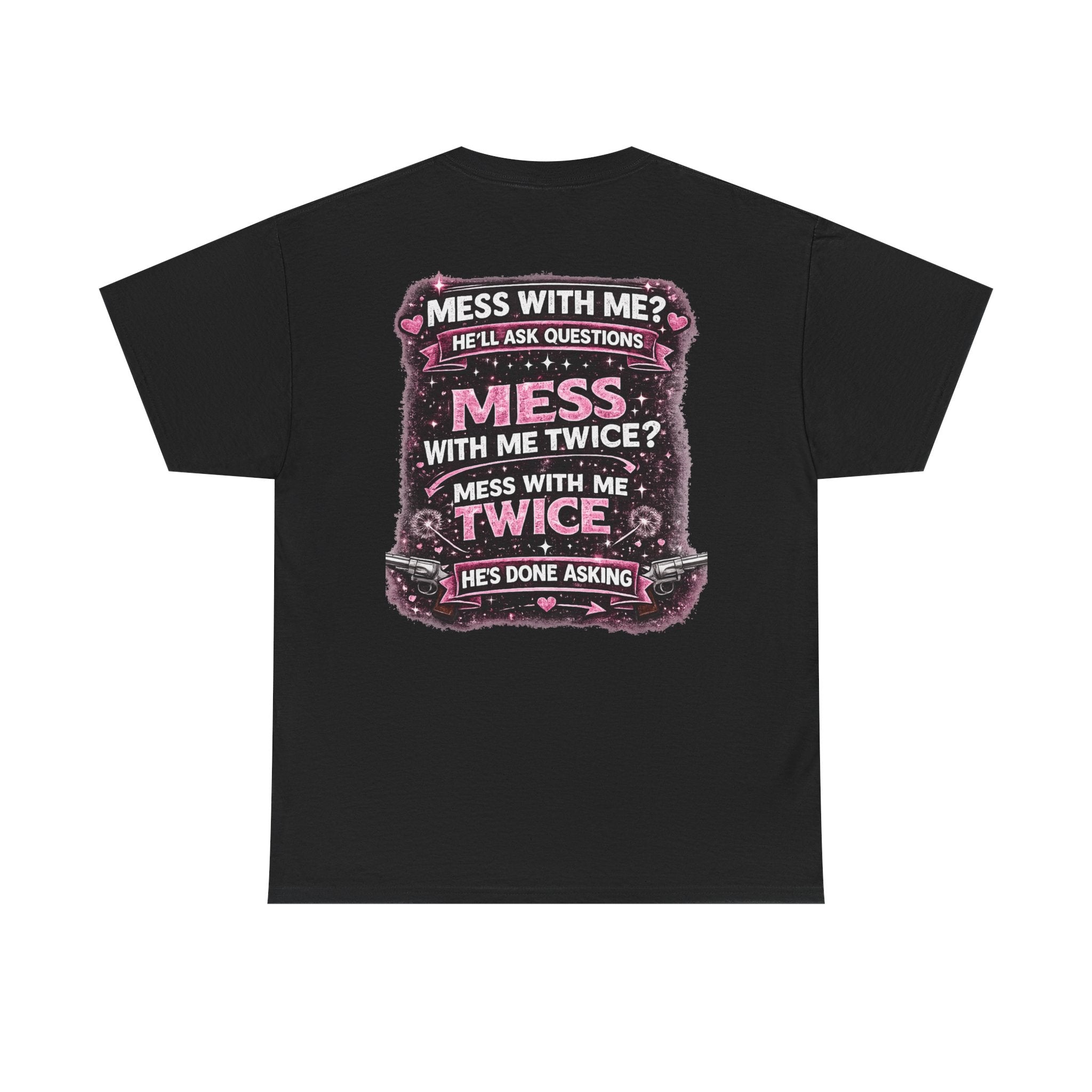 T-Shirt — "Lucky Daughter, Crazy Dad" Protective Dad Graphic Tee