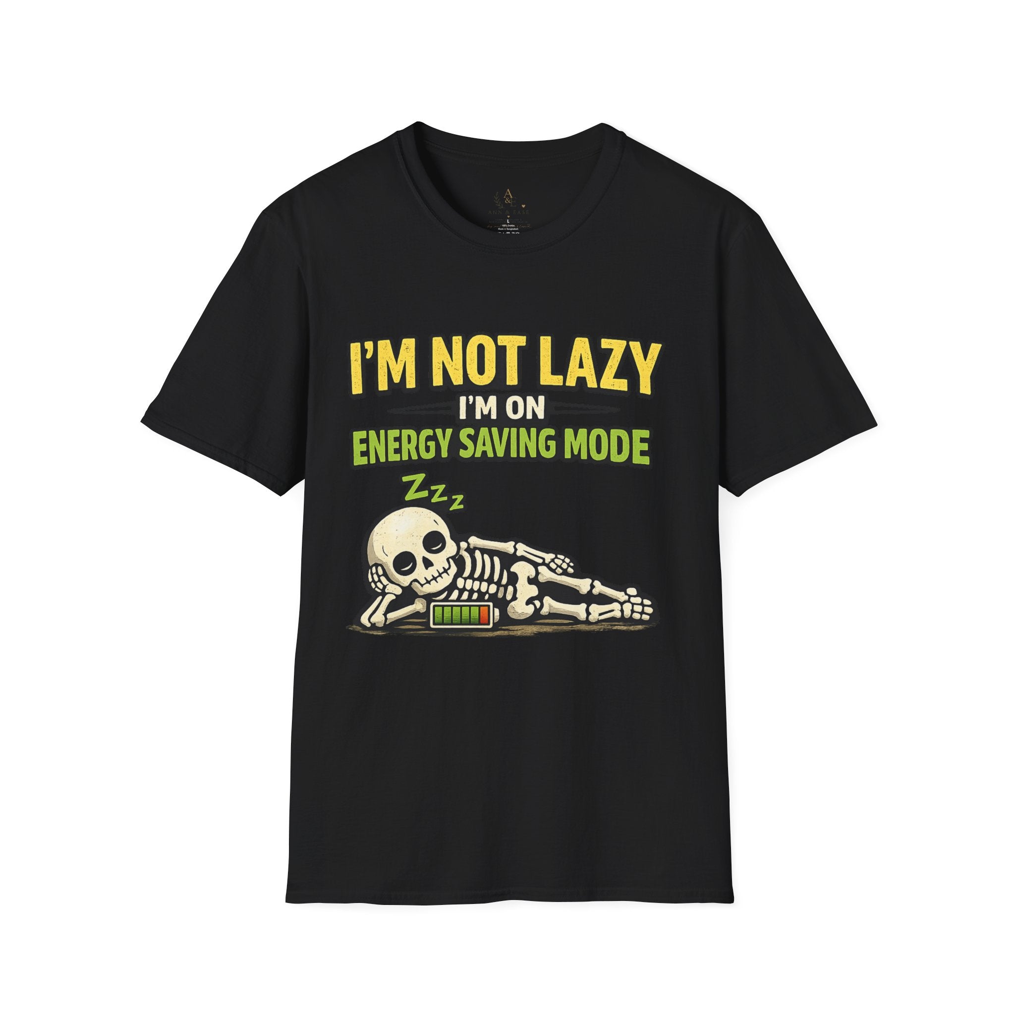 I'm Not Lazy — Energy Saving Mode T-Shirt