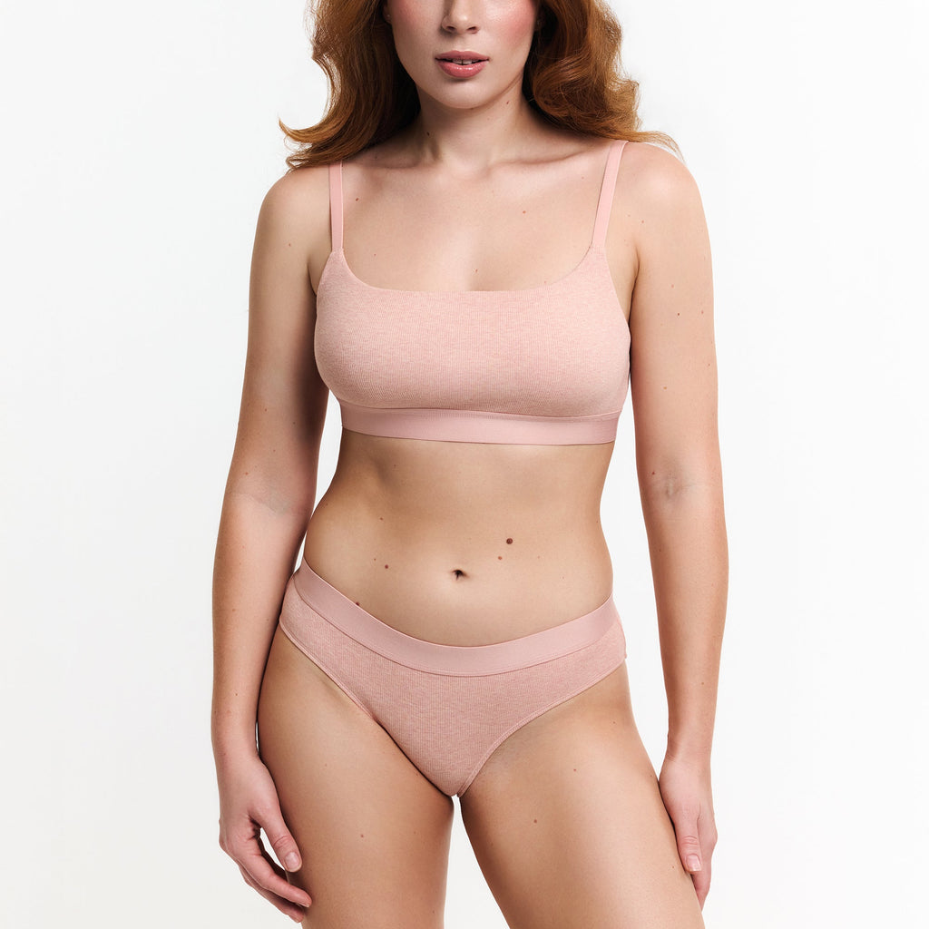 Botanical Dye Mid-Rise Brief
