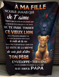Cadeau Spécial Pour Ta Fille Couverture - De Papa (SKUB09-120)
