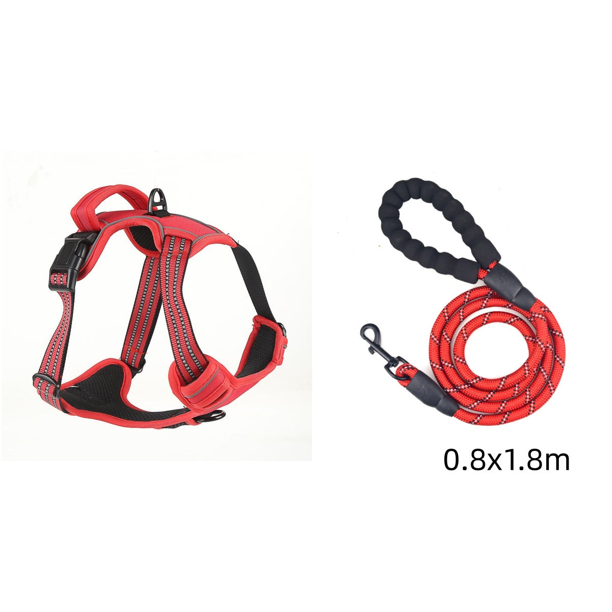 Chaleco Reflectante Antijaloneos para Perros — Opciones Individuales y en Set