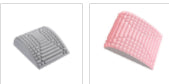 Almohada de estiramiento de espalda, soporte lumbar y cervical, masajeador para cuello, cintura, espalda, ciática, hernia de disco, alivio del dolor, masaje, relajación