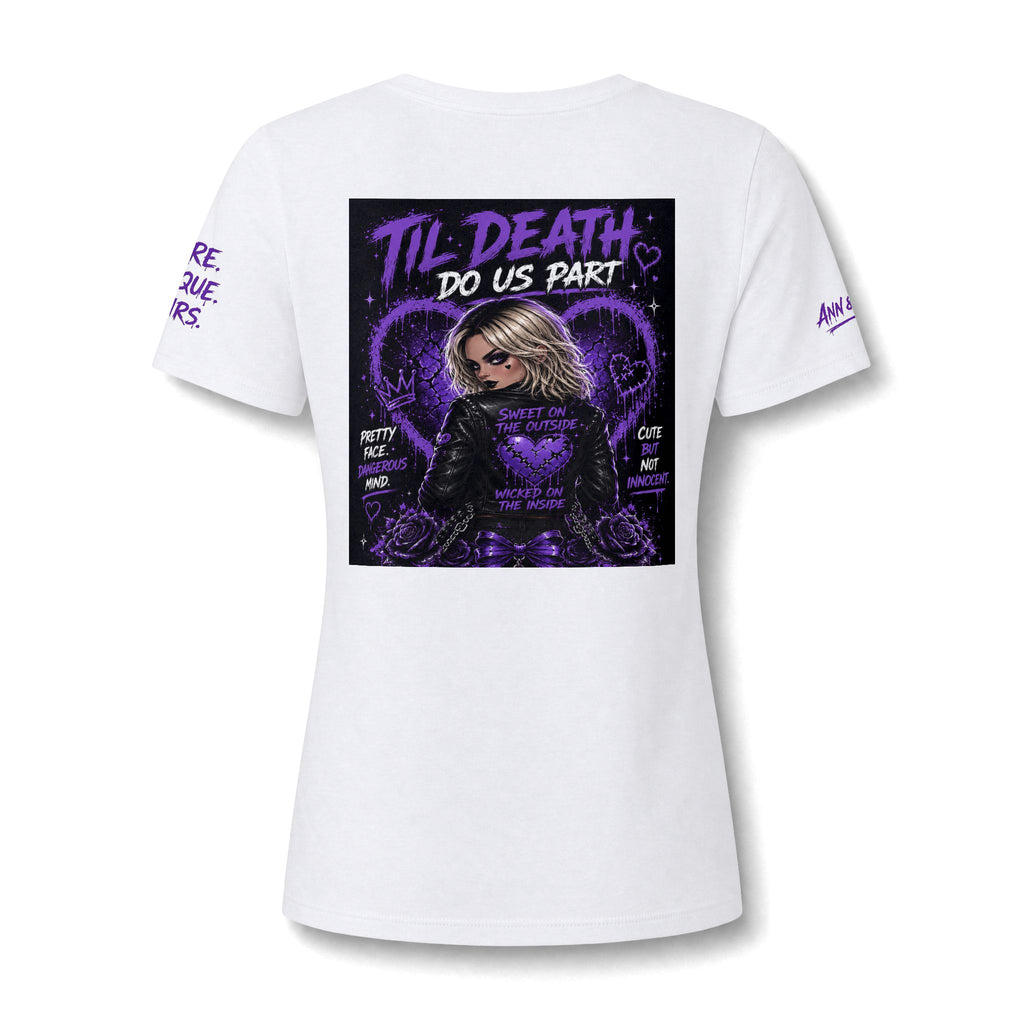 Pretty Dangerous Cute But Cursed V-Neck Tee