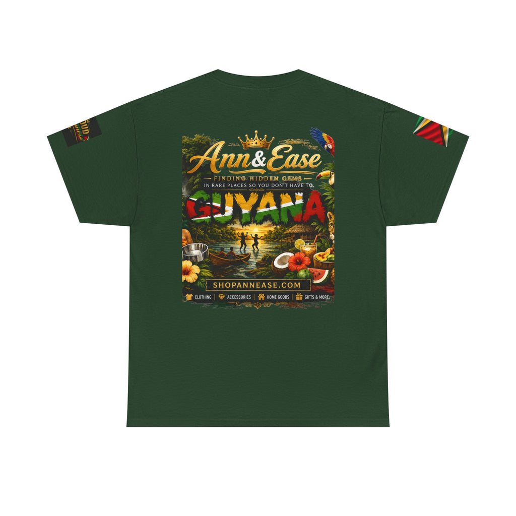Camiseta de viaje Guyana — Ann & Ease "Encontrando joyas escondidas" Camisa de vacaciones caribeñas
