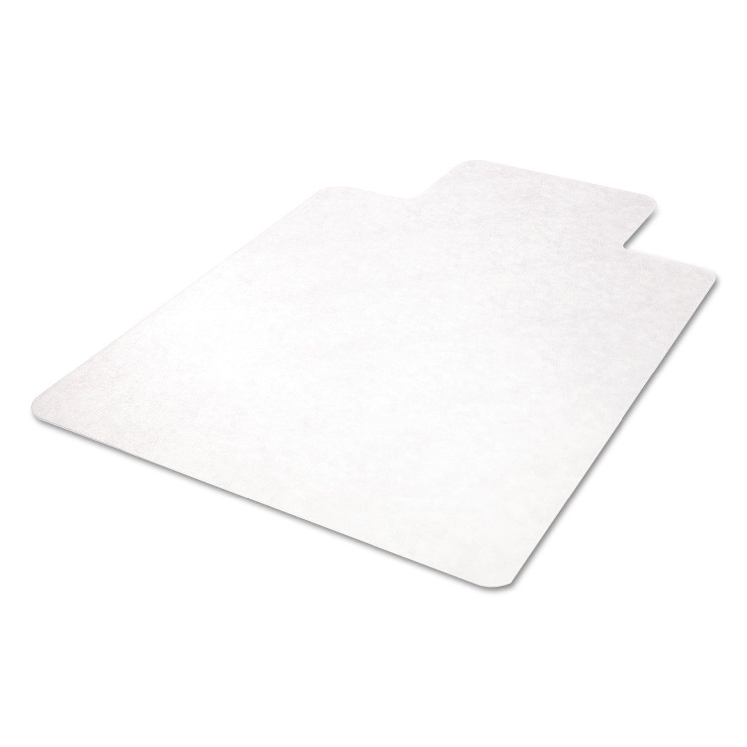 deflecto EconoMat All Day Use Chair Mat for Hard Floors, 36 x 48, Lipped, Clear