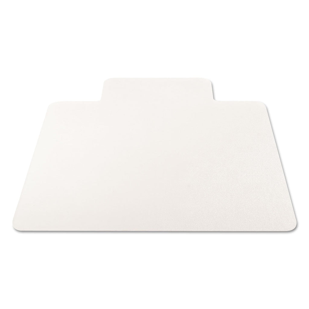 deflecto EconoMat All Day Use Chair Mat for Hard Floors, 36 x 48, Lipped, Clear