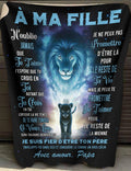Cadeau Spécial Pour Ta Fille Couverture - De Papa