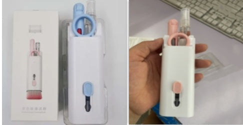 Juego de bolígrafos de limpieza multifuncionales compatibles con Bluetooth, limpiador de teclado, herramientas de limpieza, kit extractor de teclas