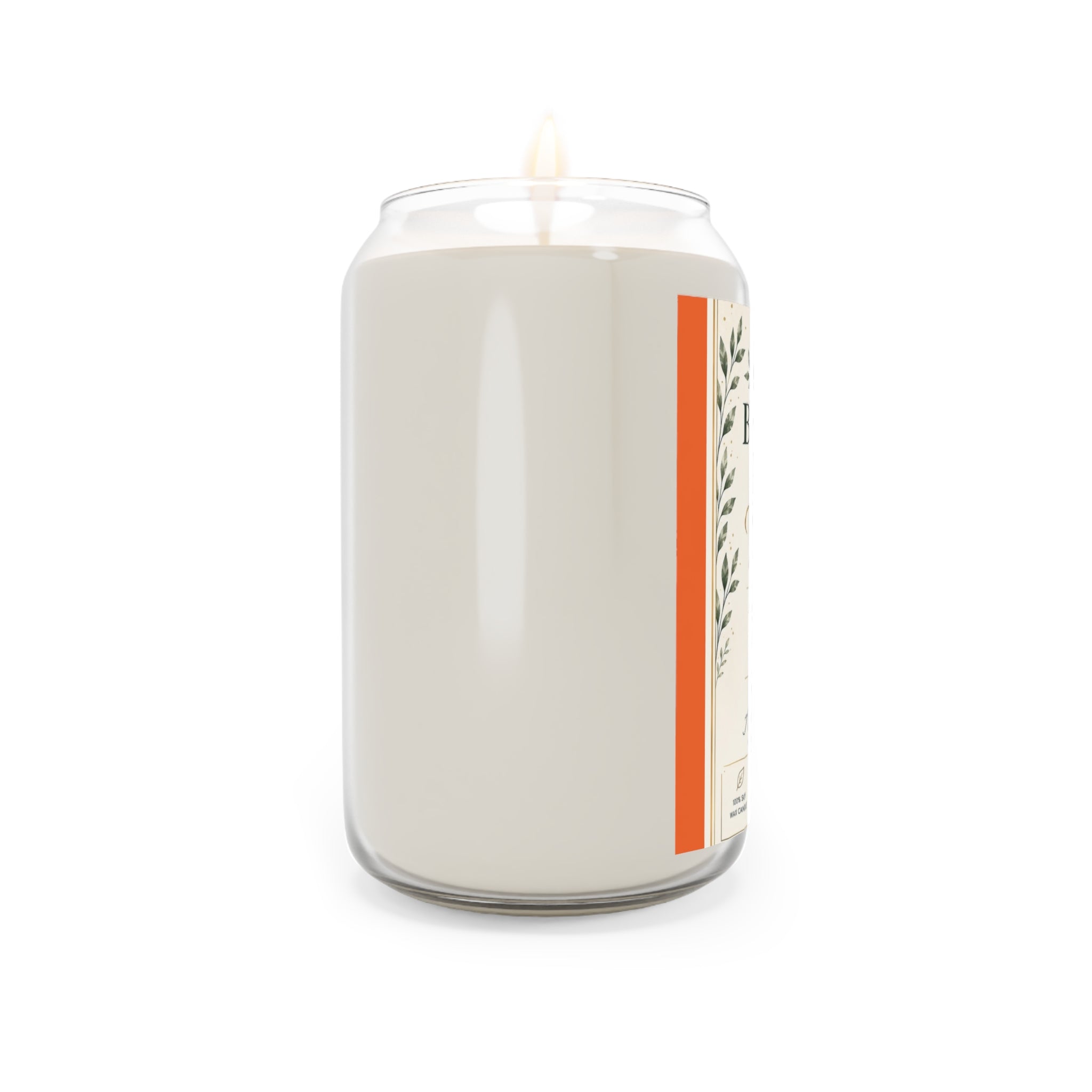 Breathe Pray Trust Soy Candle — 13.75 oz Scented Inspirational Jar Candle
