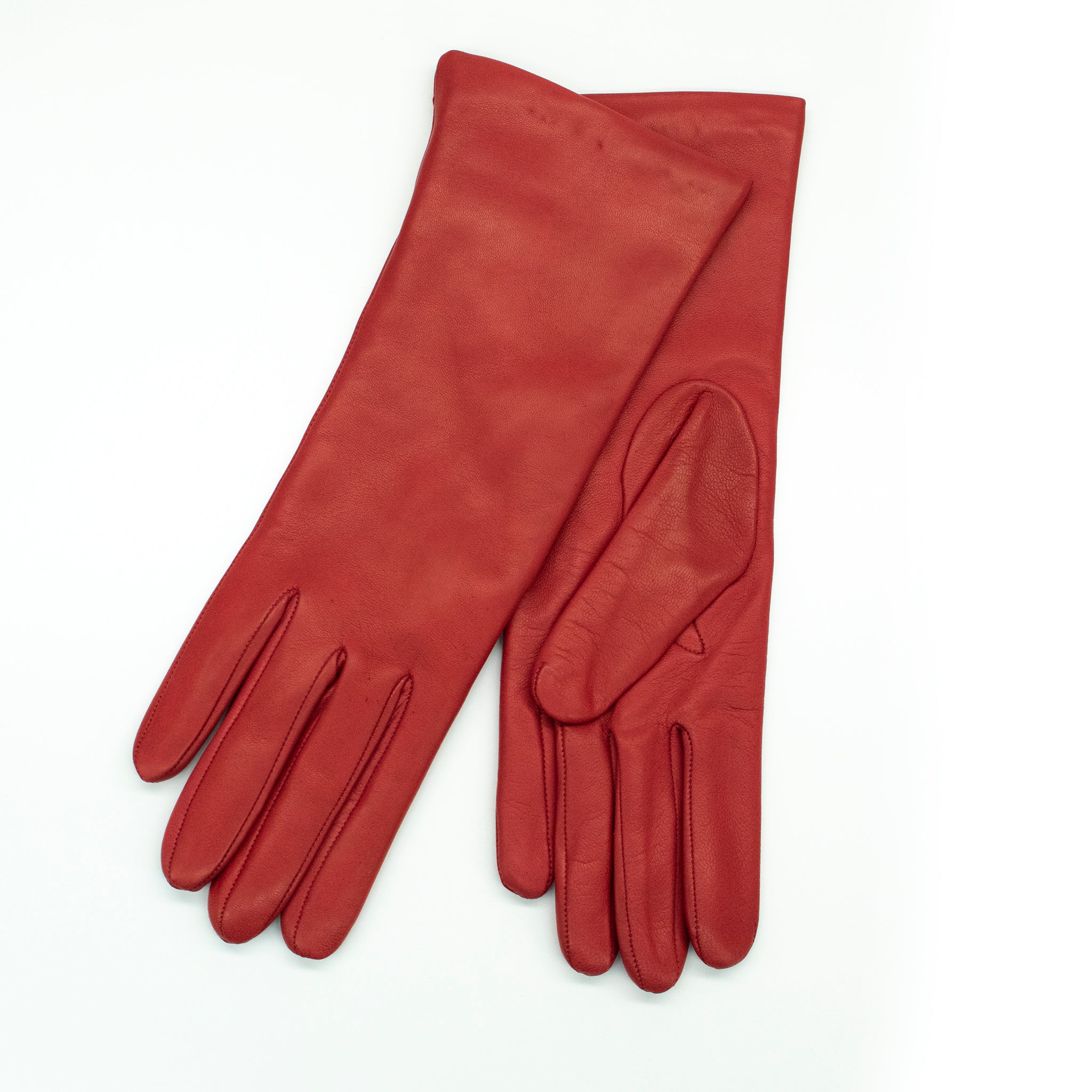 GUANTES CLÁSICOS DE CUERO POR ENCIMA DE LA MUÑECA