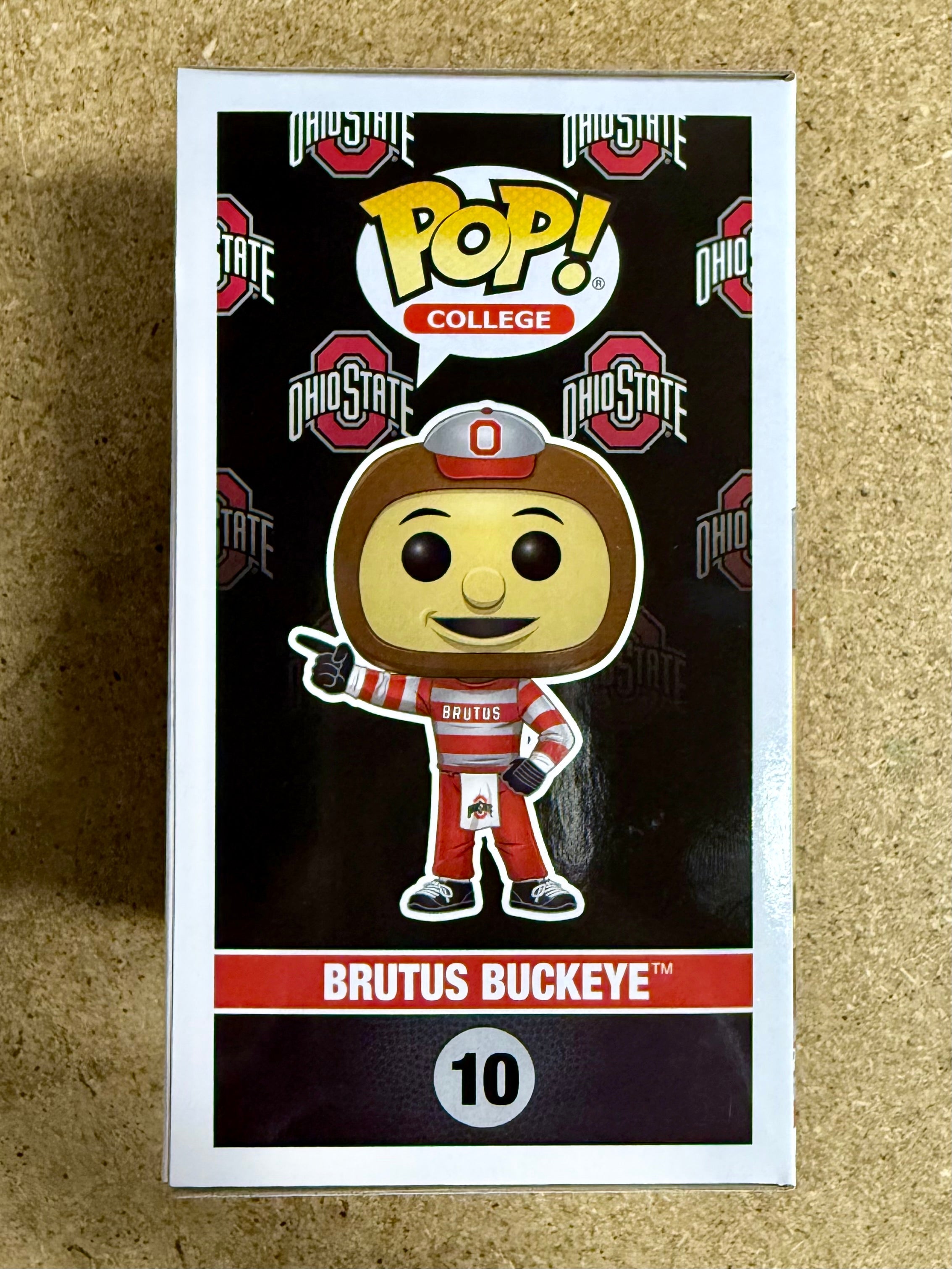 Cam Heyward Signed Defensive Line Ohio State Funko Pop! #10 With JSA COA