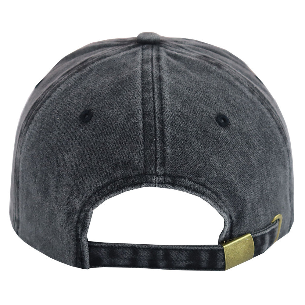 GOAT Ram Embroidered Vintage Washed Baseball Cap – Adjustable Unstructured Low Profile Hat