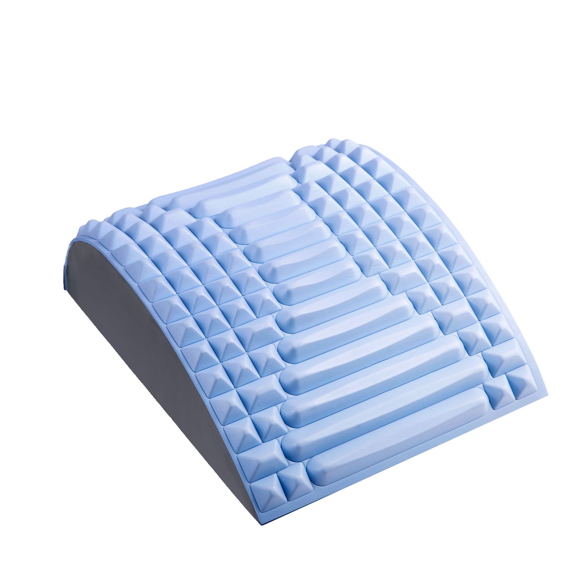 Almohada de estiramiento de espalda, soporte lumbar y cervical, masajeador para cuello, cintura, espalda, ciática, hernia de disco, alivio del dolor, masaje, relajación