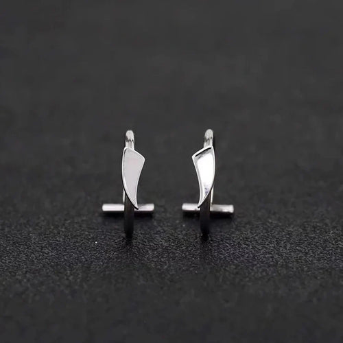 Set de 2 piercings falsos de acero inoxidable para nariz y labio | Joyería de imitación estilo punk