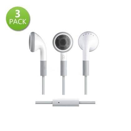 Paquete de 3: Auriculares con micrófono