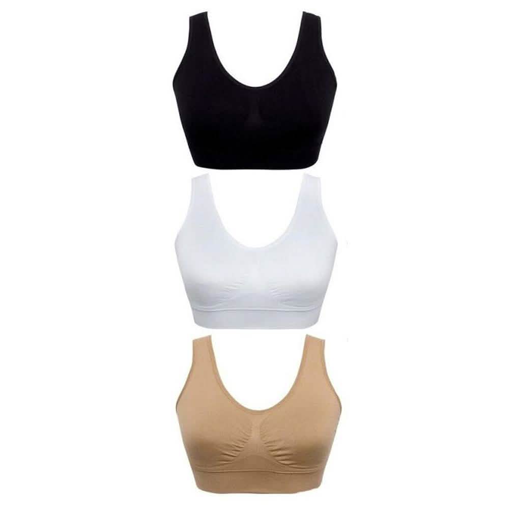 Paquete de 3: Sujetadores Total Comfort Ahh