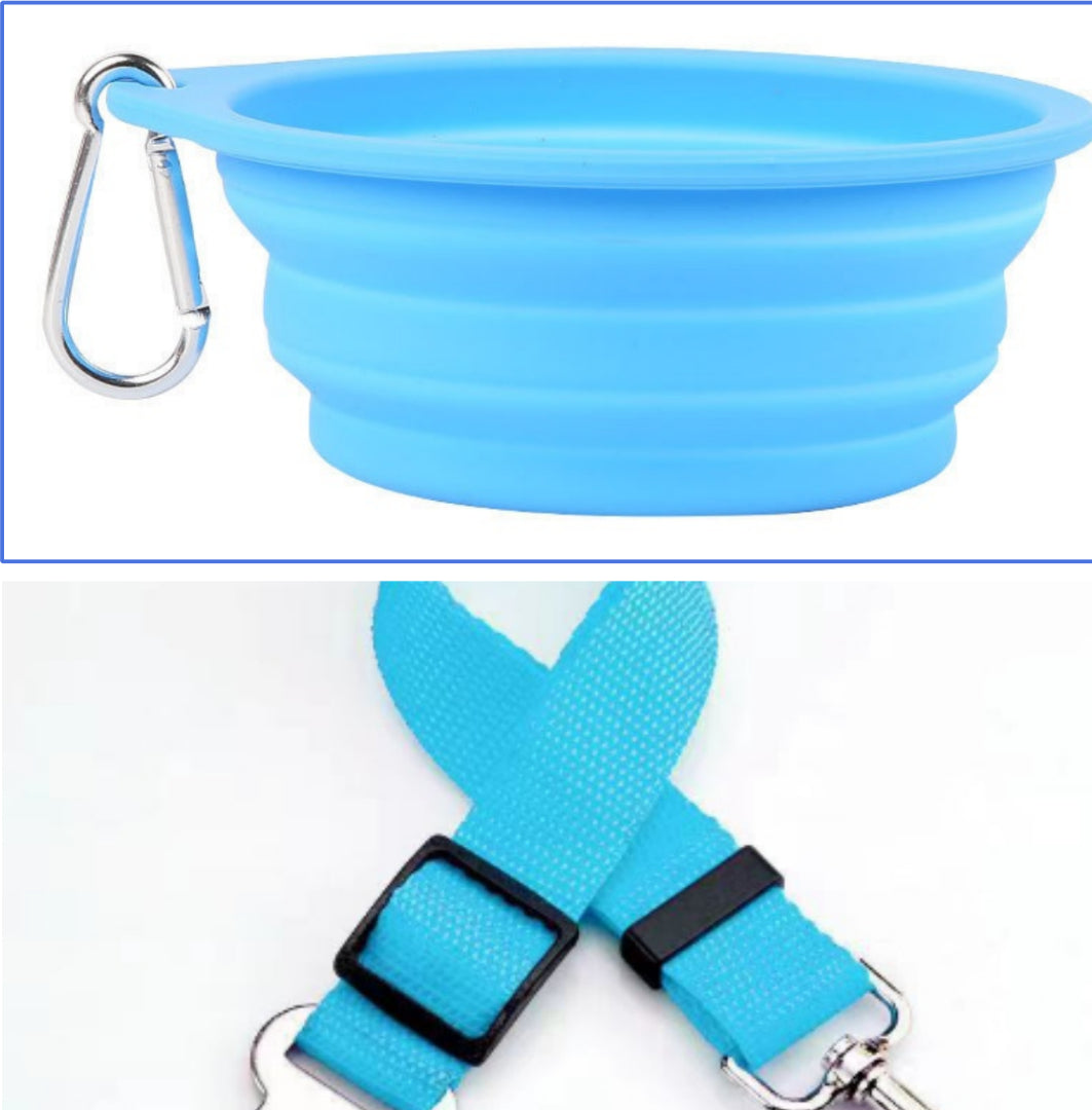 Cojín Impermeable para Asiento de Coche para Mascotas — Negro y Gris, Individual y Juegos de Paquetes
