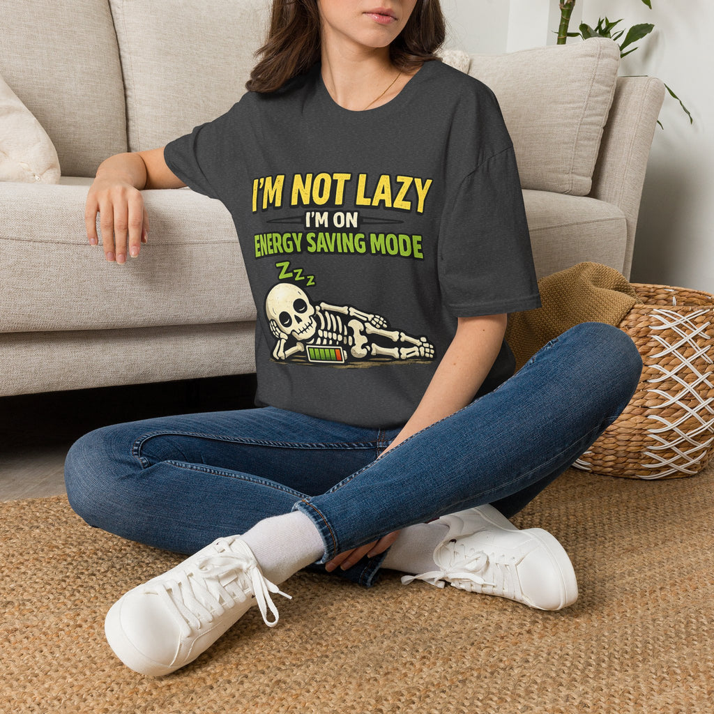 I'm Not Lazy — Energy Saving Mode T-Shirt