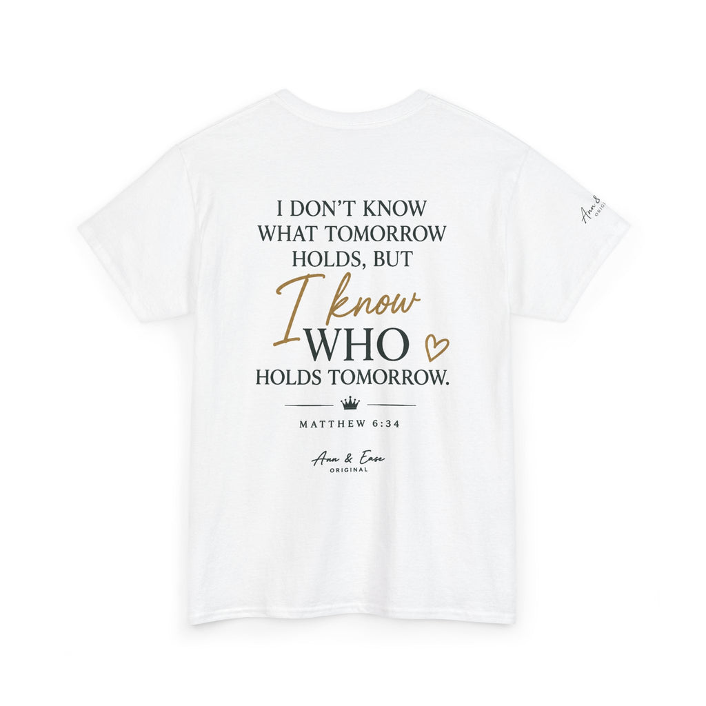 Faith Graphic Tee — “God’s Plan > My Plan Always” Inspirational Christian T-Shirt