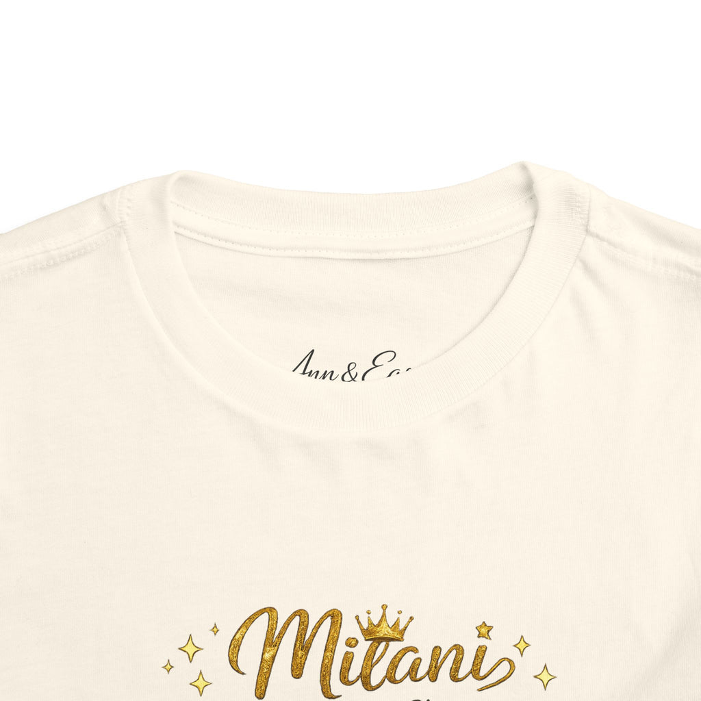 Toddler Tee — "Lil' Girl With Big Dreams" Inspirational Graphic Shirt