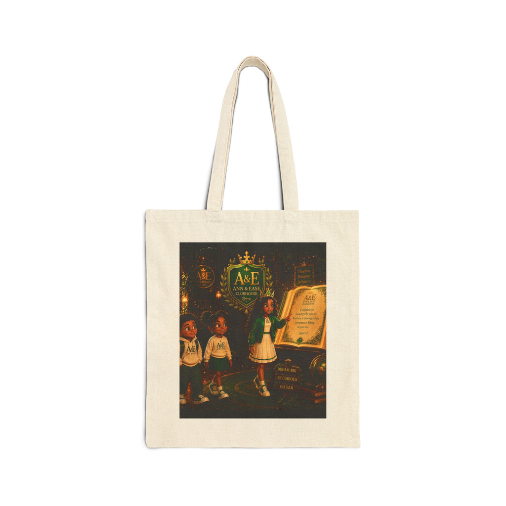Tote Bag — Vintage Storybook Children Illustration with Quote