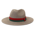 Plain Straw Sun Hat – Unisex Beach & Outdoor Wide Brim