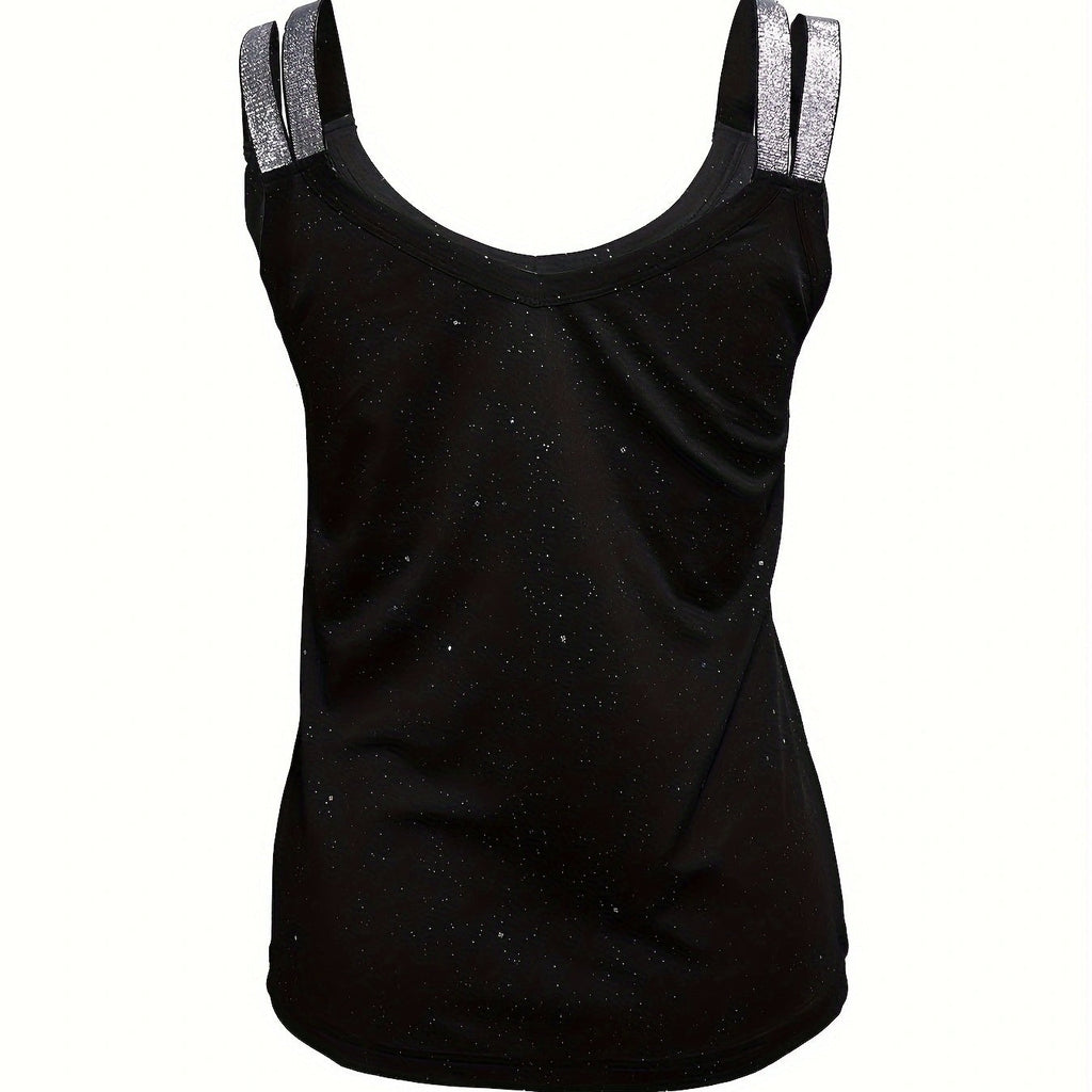 Women’s Sequin Camisole Top