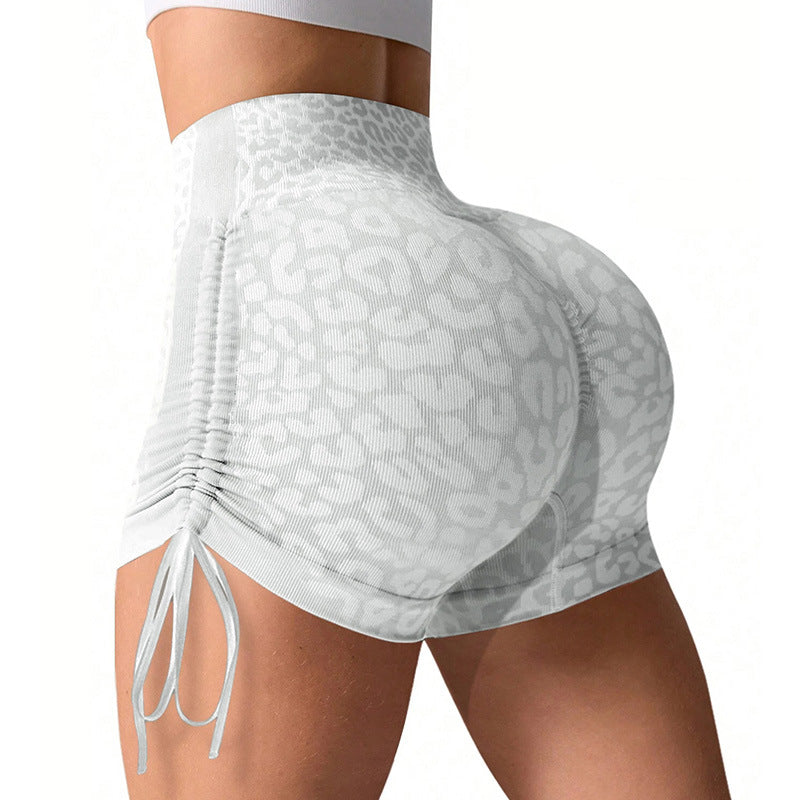Seamless Peach-Butt High-Waist Yoga Pants – 3/4 Length Fitness Leggings for Women