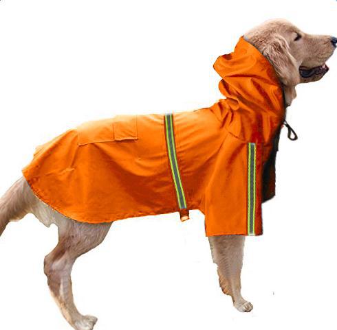 Impermeable reflectante para perros — 5 colores, tallas S–5XL