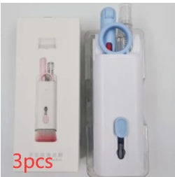 Juego de bolígrafos de limpieza multifuncionales compatibles con Bluetooth, limpiador de teclado, herramientas de limpieza, kit extractor de teclas