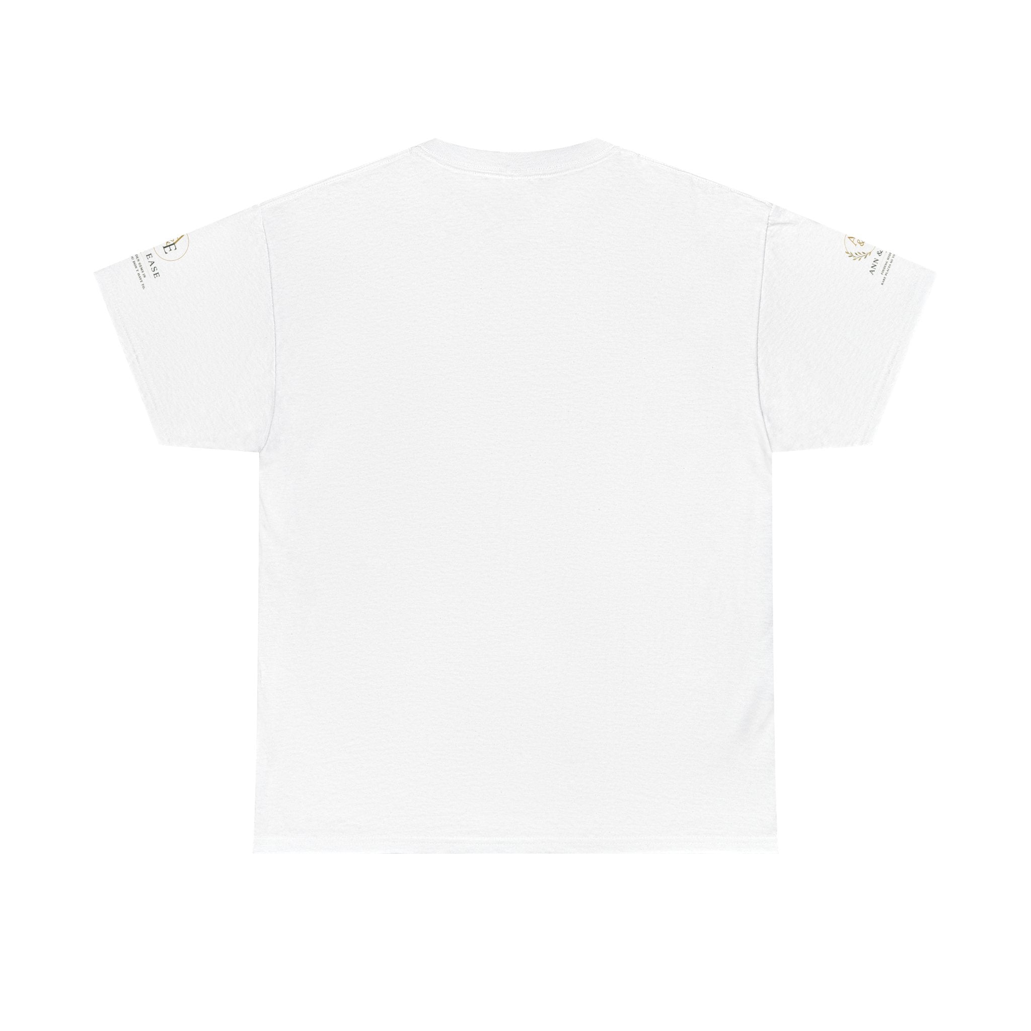 Ann & Ease Logo T-Shirt — Customizable "Print It Your Way" Cotton Tee