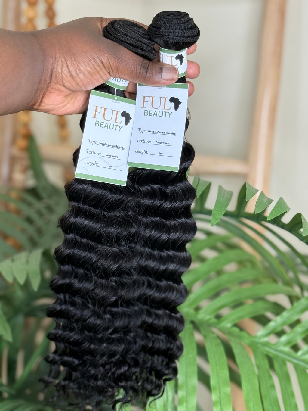 Paquete de ondas profundas con trama