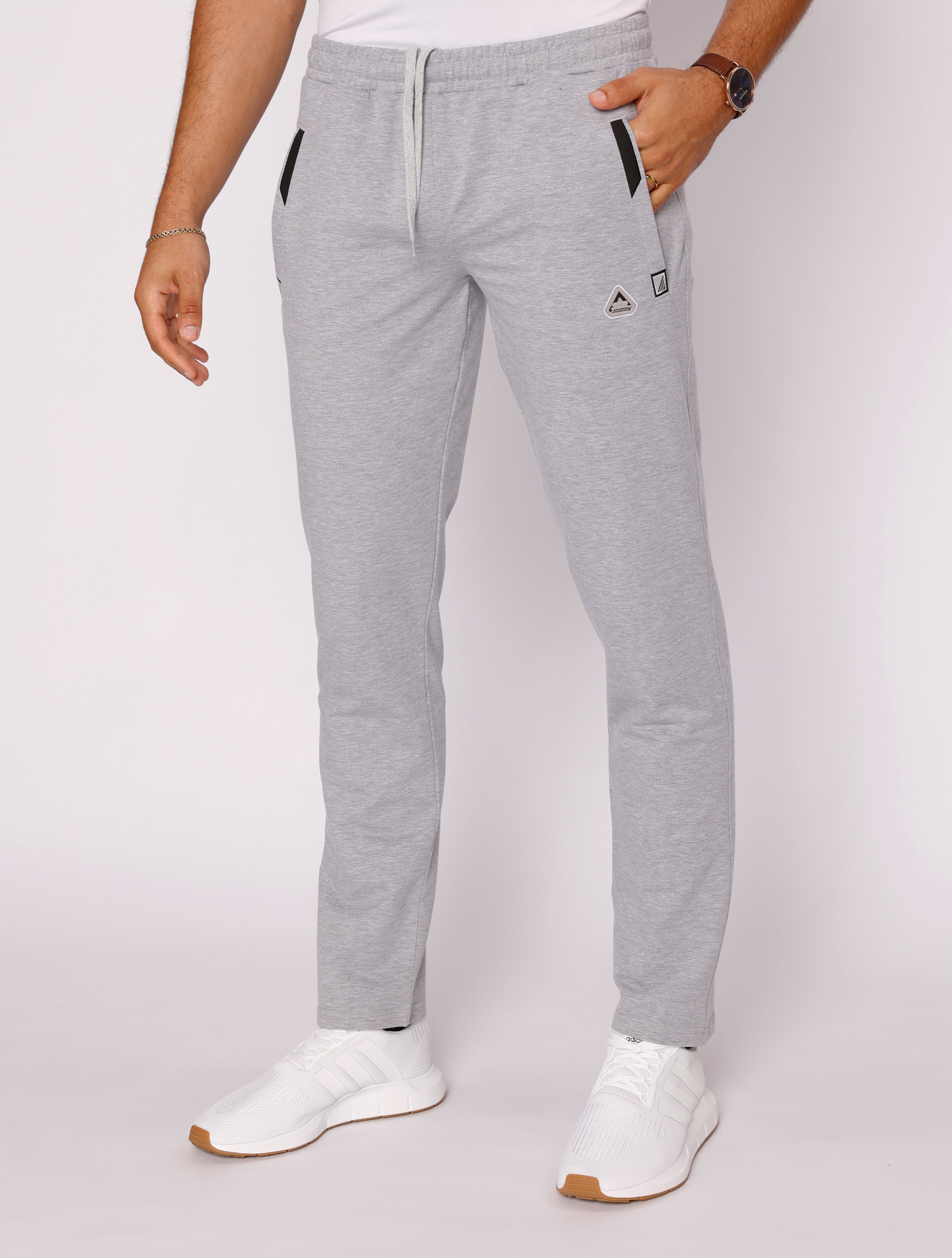 Pantalones de chándal deportivos cómodos para todo el día - Con forma cónica (Talla alta)