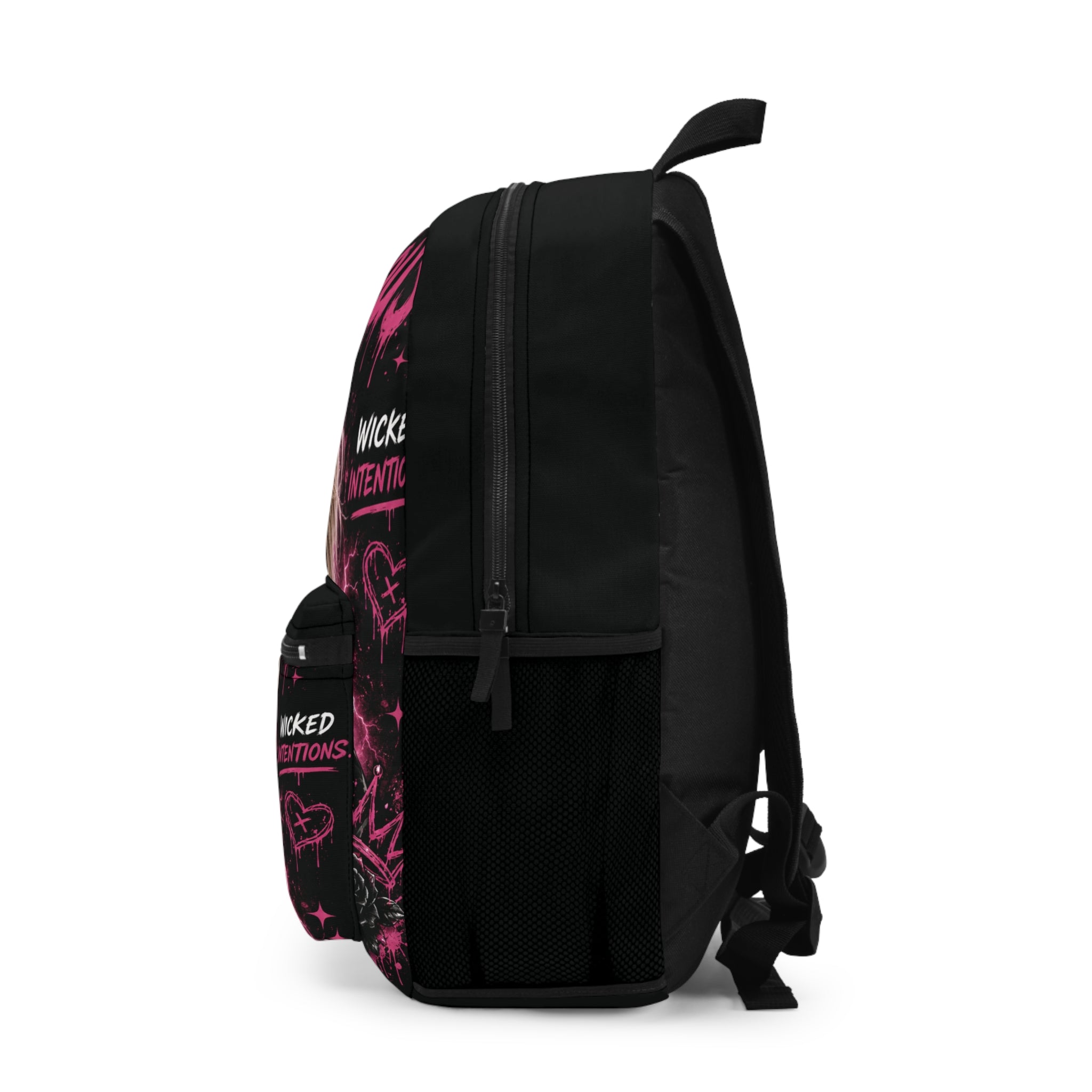 Pretty Dangerous Backpack — Goth Glam Witchy School Bag
