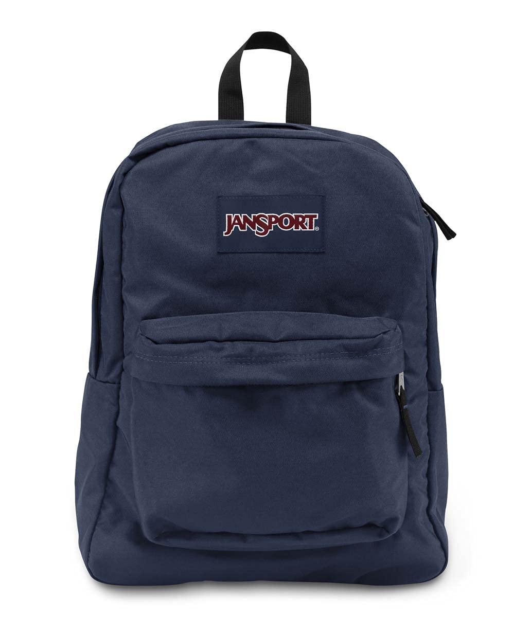 JanSport SuperBreak One Backpacks - Durable, Lightweight Bookbag with 1 Main Compartment, Front Utility Pocket with Built-in Organizer - Premium Backpack, Black