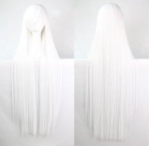Peluca Lisa para Cosplay de 100 cm – Peluca Larga Teñible para Fiesta | 18 Colores