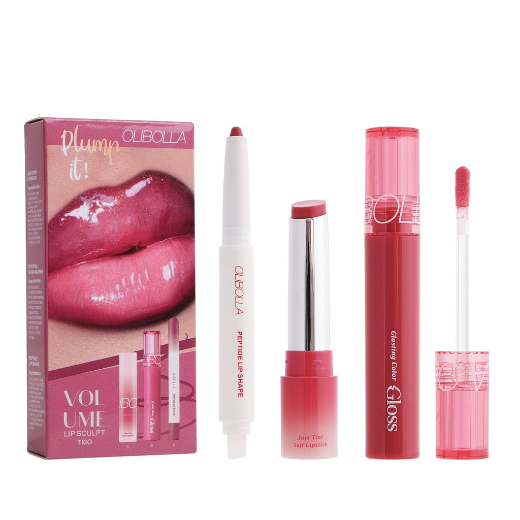 Makeup Set Eyeliner Dewy Lip Gloss