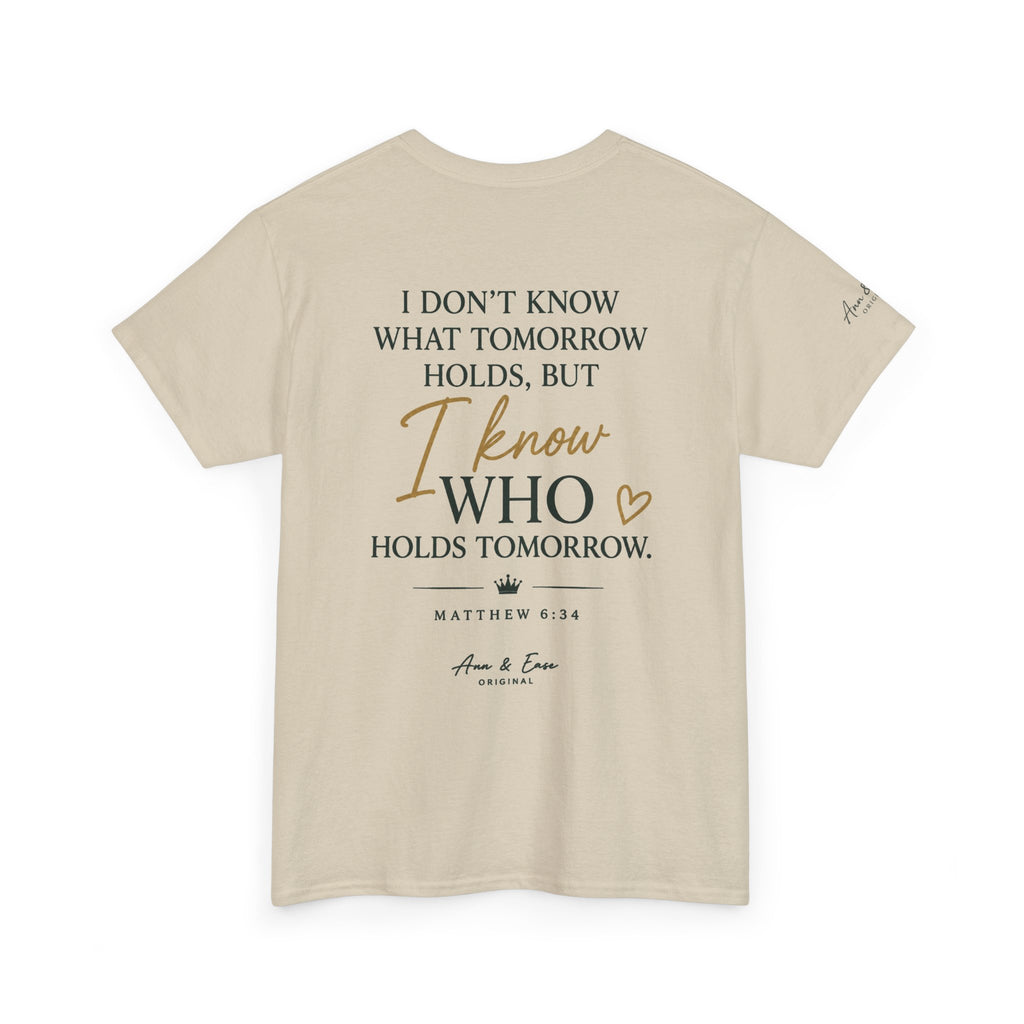 Faith Graphic Tee — “God’s Plan > My Plan Always” Inspirational Christian T-Shirt
