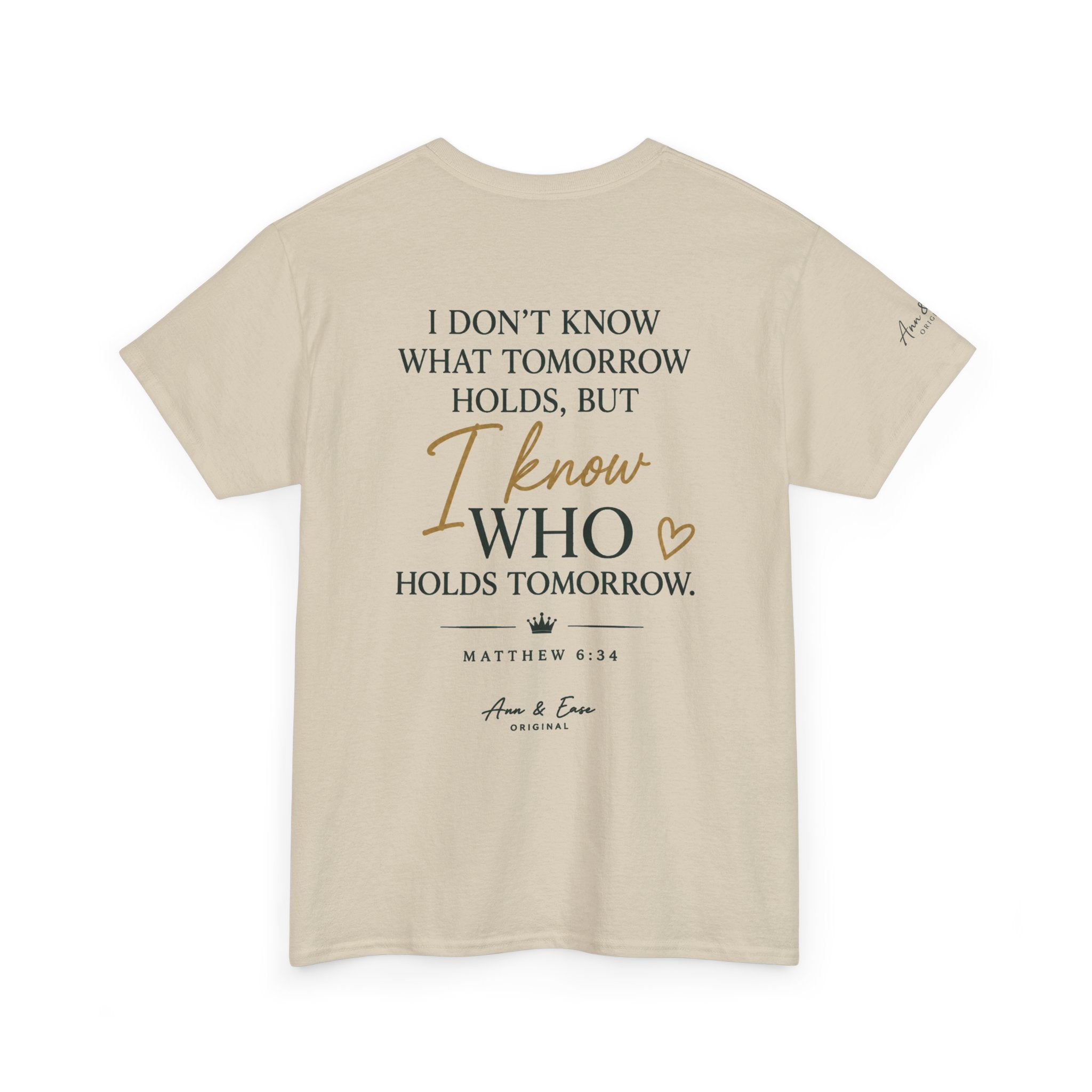 Faith Graphic Tee — “God’s Plan > My Plan Always” Inspirational Christian T-Shirt