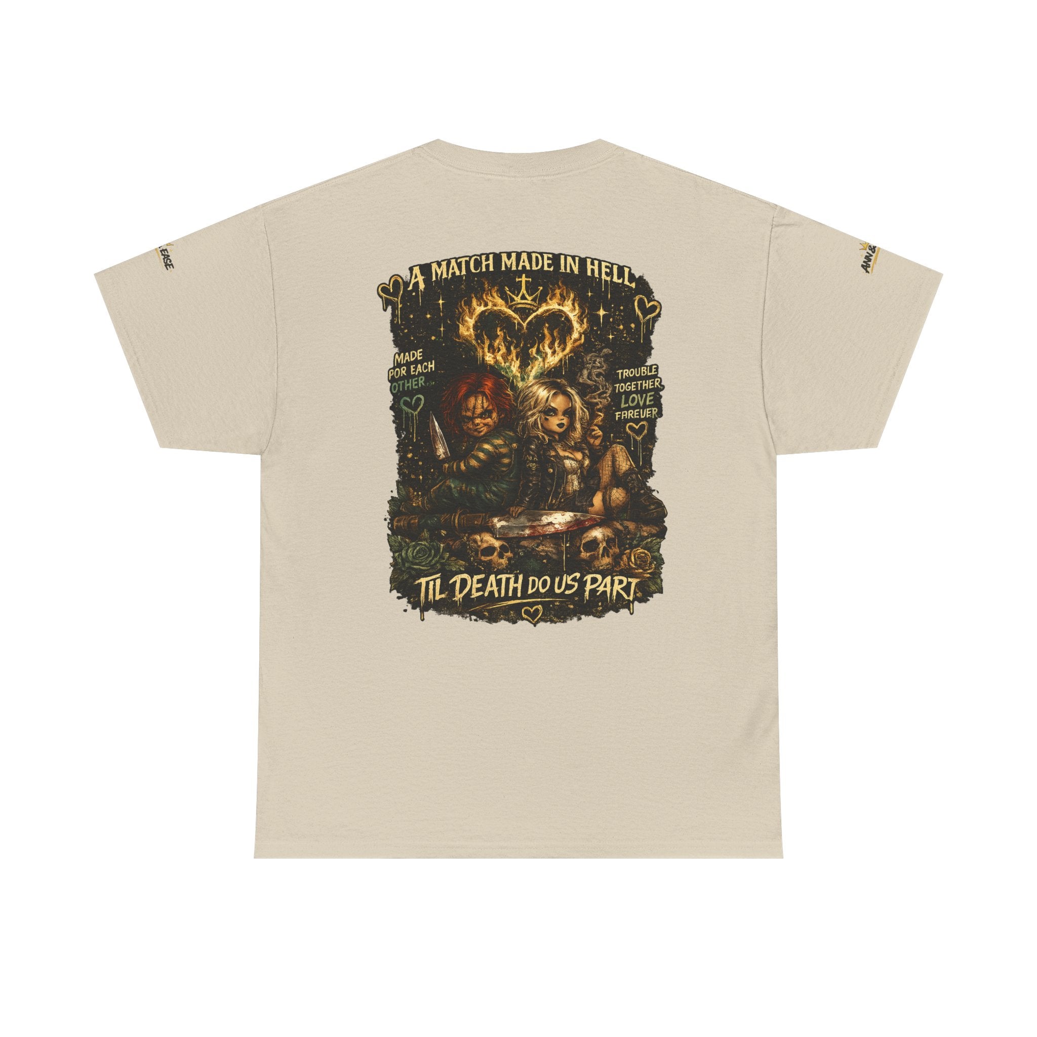 Ann & Ease "Dysfunctional But Devoted" Graphic Tee