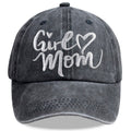 Girl Mom Adjustable Wash Cotton Baseball Cap