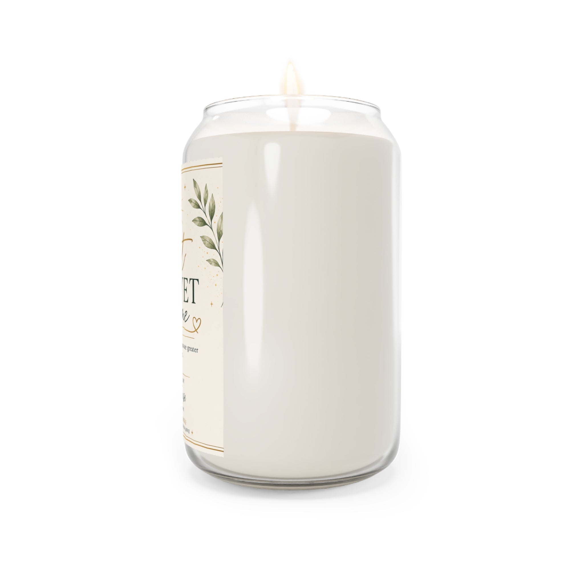 Inspirational Soy Candle - "The Best Has Yet to Come" (13.75oz)