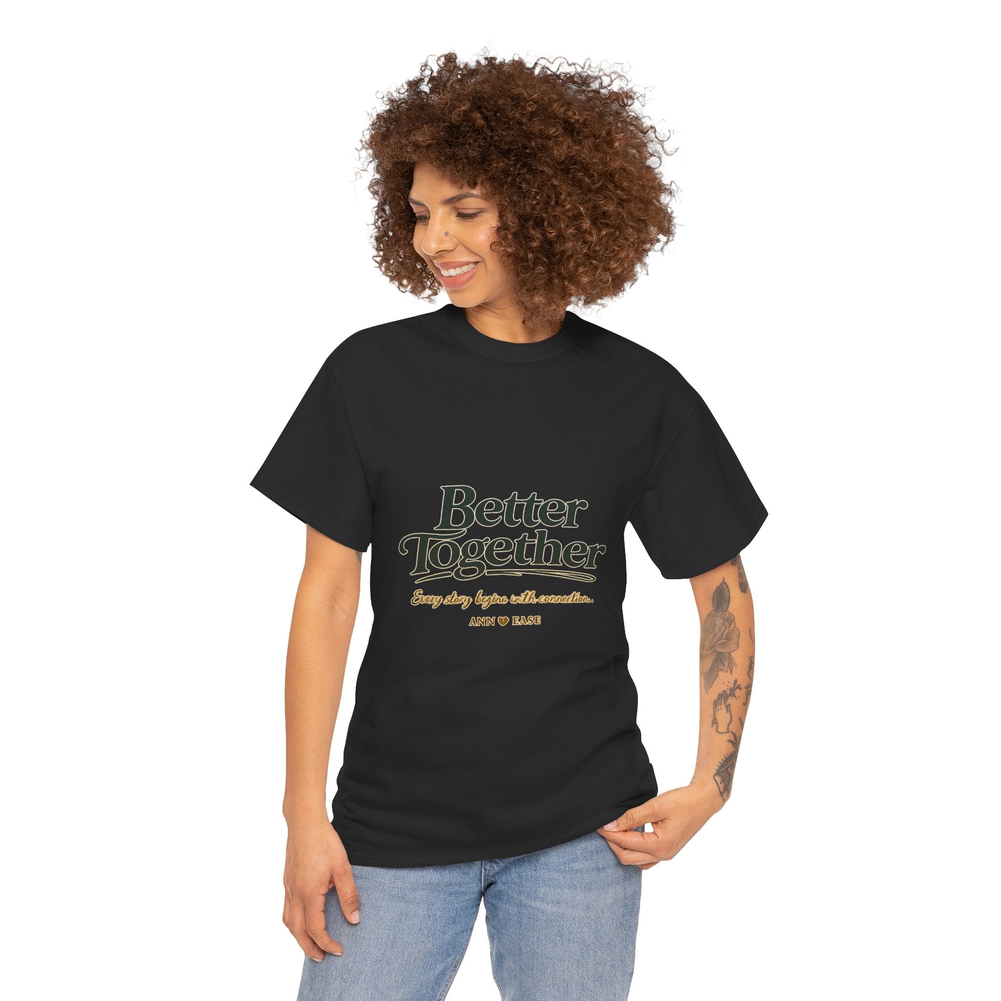 Better Together Tee — 'Love Grows Where People Choose' Cottage Garden Shirt