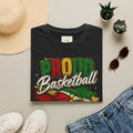 Proud Basketball Mom T-Shirt – Colorful Retro Hoop Fan Tee
