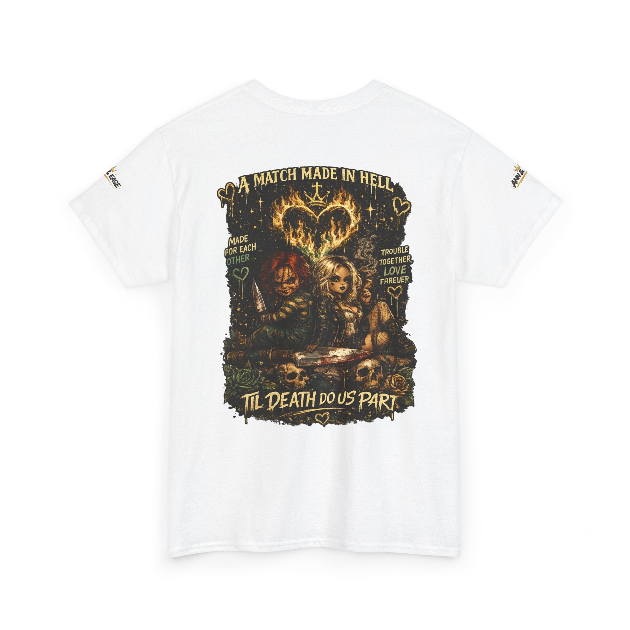 Ann & Ease "Dysfunctional But Devoted" Graphic Tee