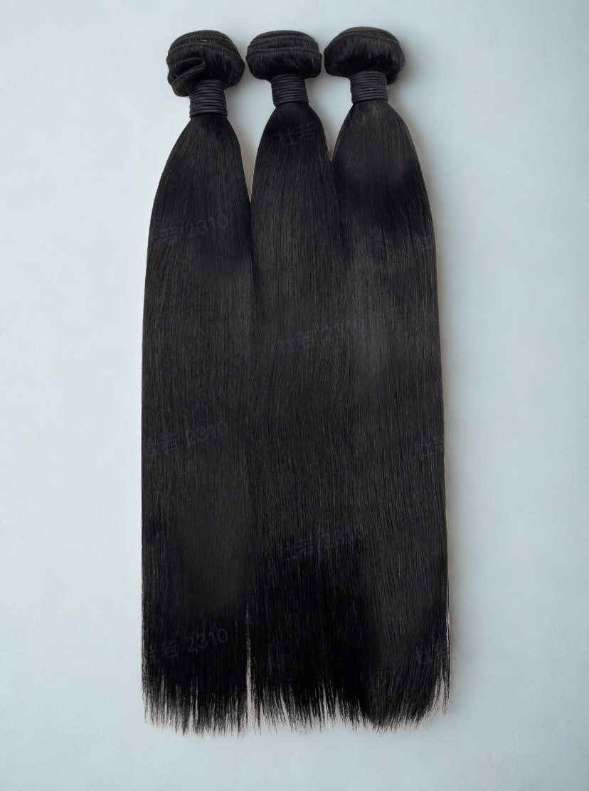 Paquete de cabello liso tejido
