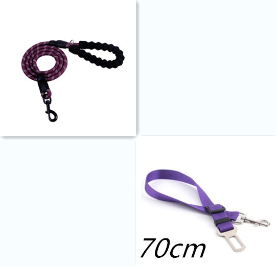 Correa Reflectante para Perro con Asa de Espuma — Opciones Individuales y en Set